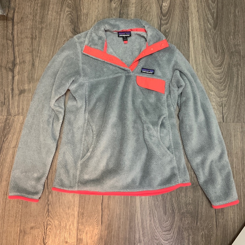 Patagonia women’s re-tool snap-T pullover- small